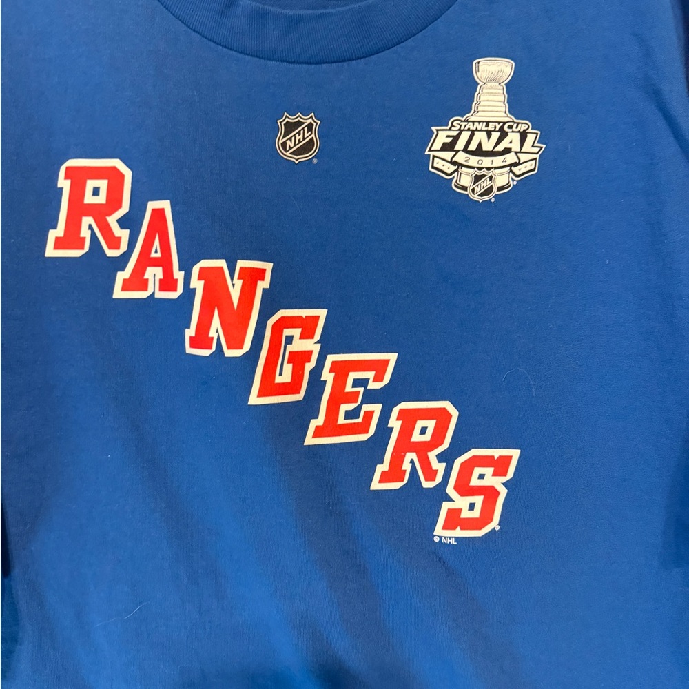 4/$20🎉Rangers St. Louis 2014 Stanley Cup Cotton Tee XL - Picture 2 of 4